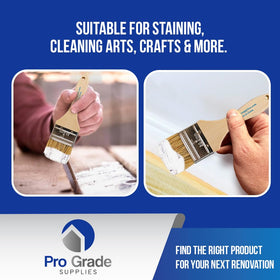 Pro Grade 2in square-trim brush delivering crisp edges