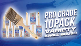 Pro Grade durable brushes that are washable and reusable.