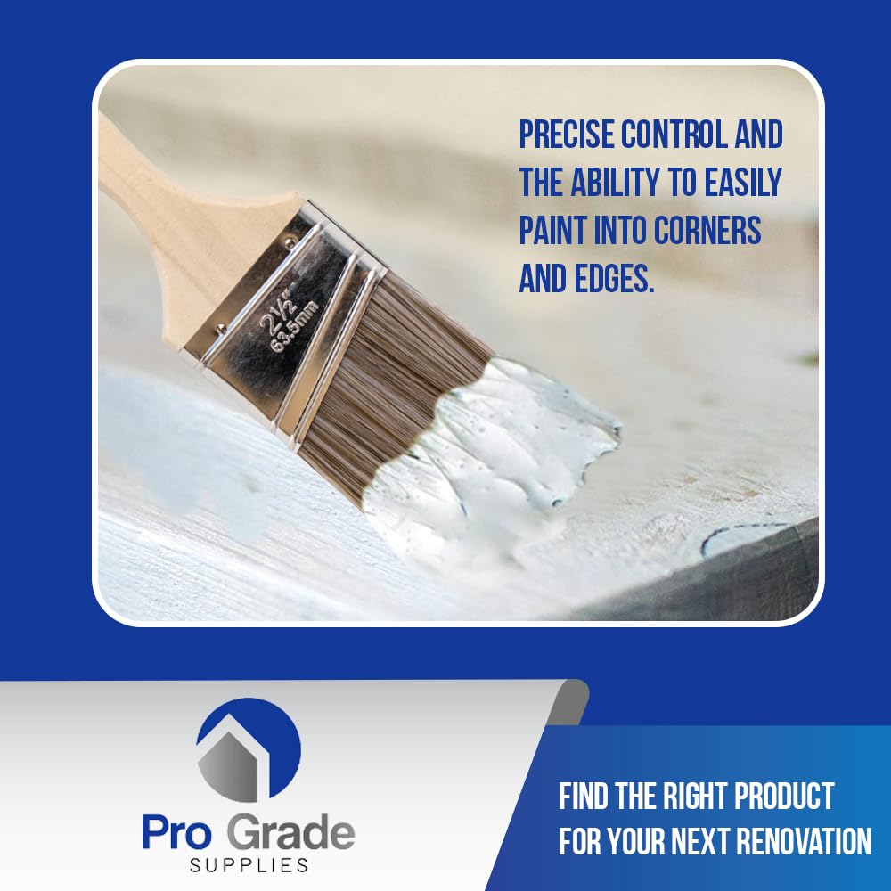 Pro Grade brushes are washable and reusable for durability.