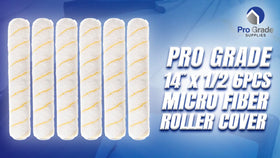 Pro Grade lint-free microfiber delivers smooth results on drywall surfaces.