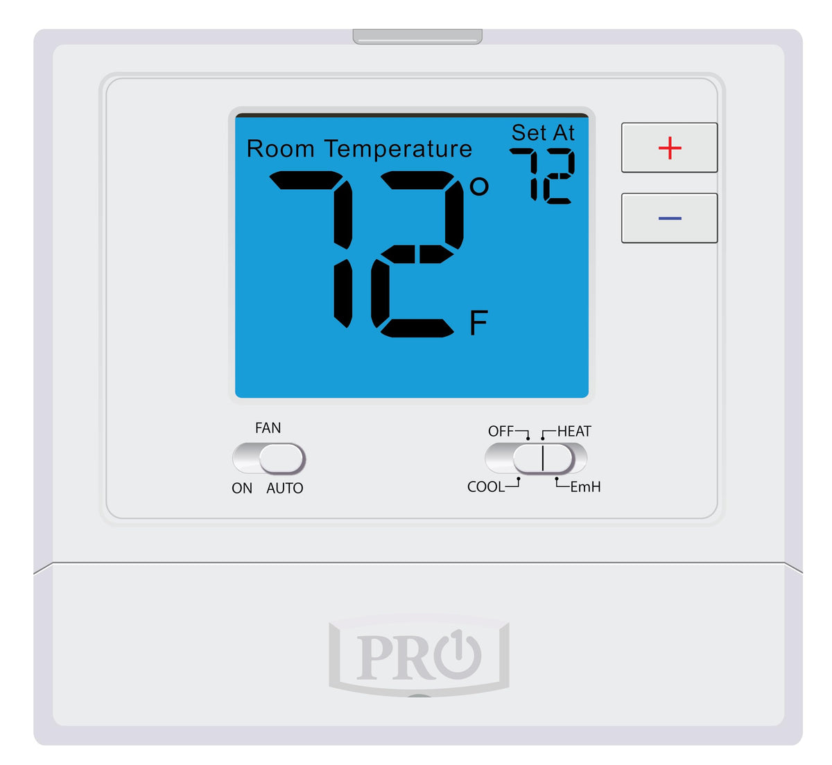 PRO1 IAQ T721 non-programmable wall thermostat for simple climate control