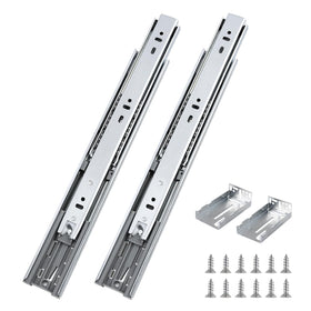 Probrico 22-inch rear-mount drawer slide with brackets for sturdy installation.