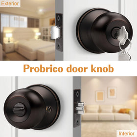 Probrico adjustable backset image showing 60mm or 70mm compatibility.