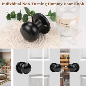 Probrico dummy knob with adjustable backset for installation guidance