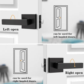 Probrico adjustable latch supports multiple backsets for various doors.
