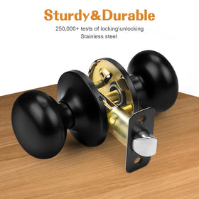 Probrico adjustable latch fits 2-3/8 to 2-3/4 inch doors
