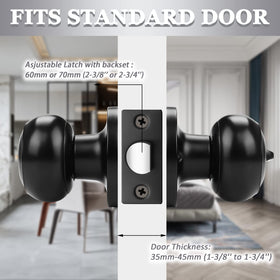Probrico ANSI Grade 3 security lockset for durable interior use.