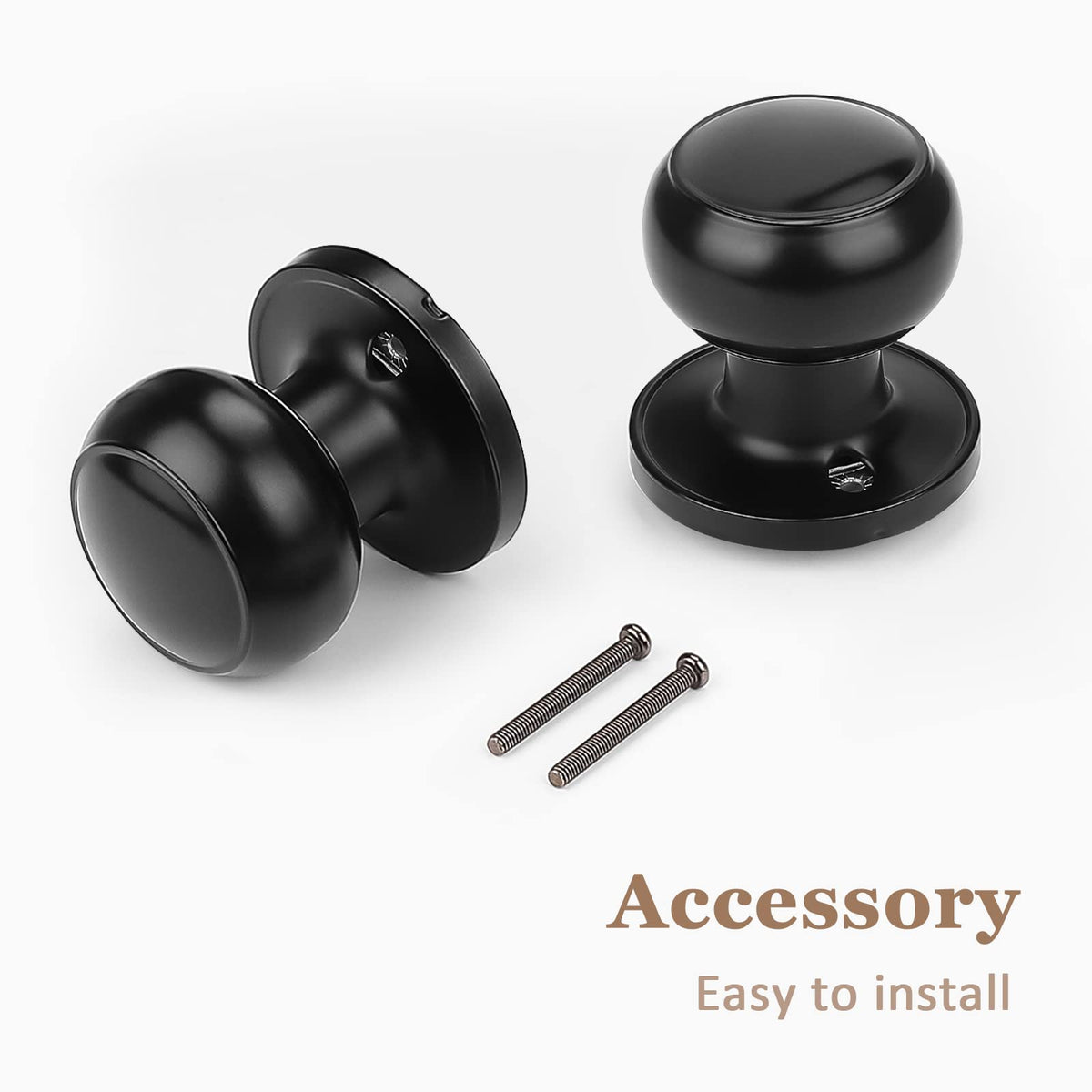 Probrico anti-sawing dummy knob with durable construction for security.