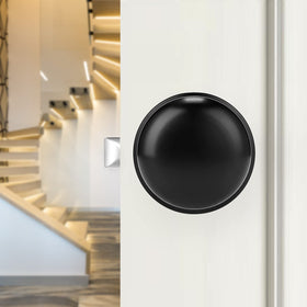 Probrico black interior-exterior knob suitable for privacy needs