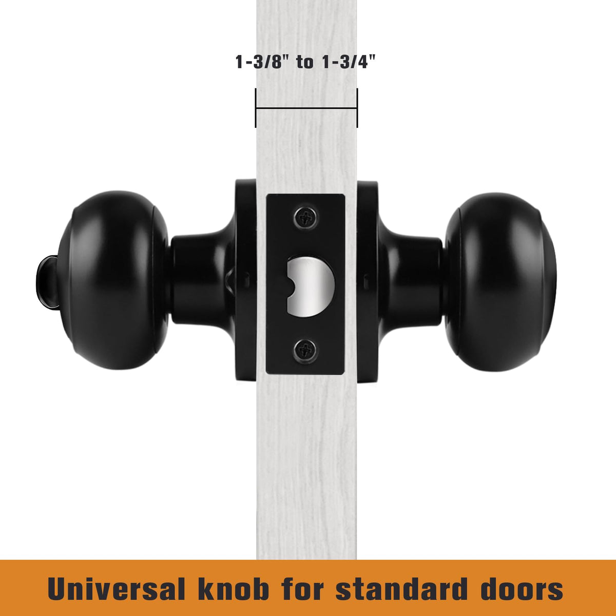 Probrico interior-privacy knob set helps replace worn hardware without pro installation.