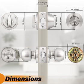 Probrico brushed nickel finish detail emphasizing durability