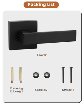 Probrico closet and French doors dummy set adds simple pull access.