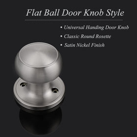 Probrico colonial ball dummy knob pack for two doors.
