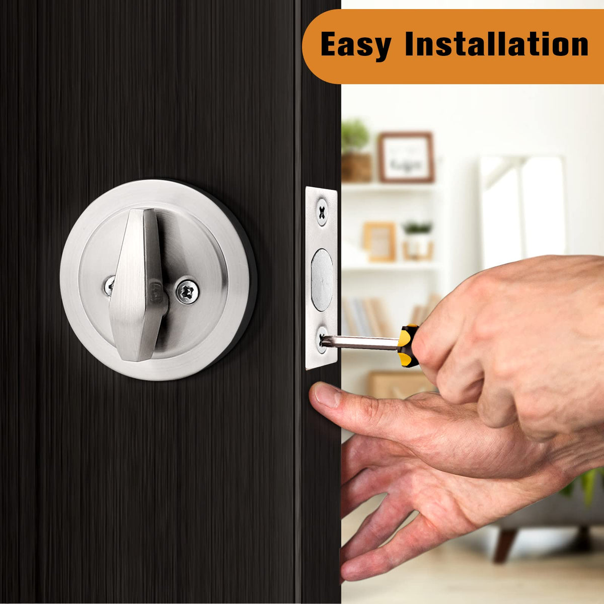 Probrico universal fit for right- or left-handed doors.