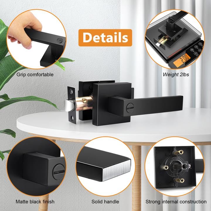 Probrico interior installation kit with screwdriver-ready hardware