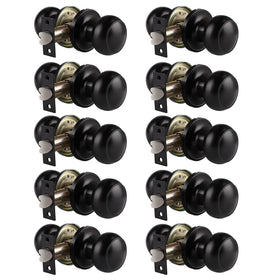 Probrico matte black ball knob for interior doors with a sleek modern look