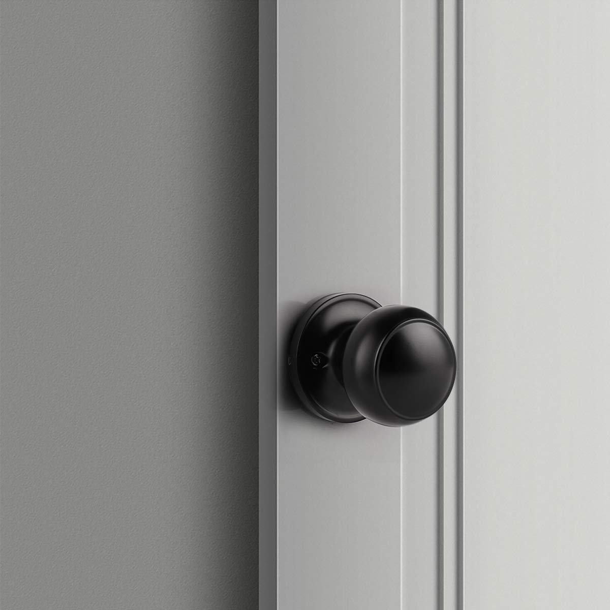 Probrico rosette detail 65mm on interior door emphasizes decorative style