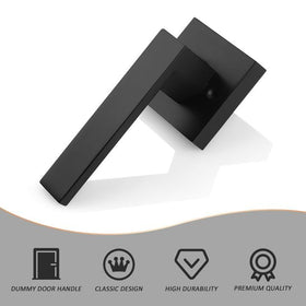 Probrico dummy lever with anti-sawing bolt adds visible security without a latch