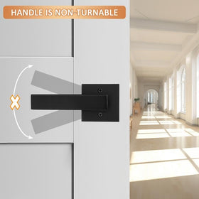Probrico dummy lever fits 35-45 mm doors for flexible installation