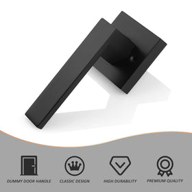 Probrico square dummy lever mounted on door edge for closet use