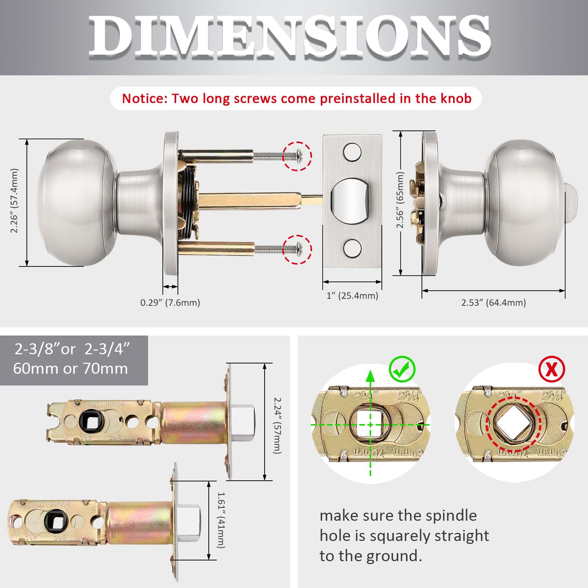 Probrico easy installation knob kit for quick upgrades