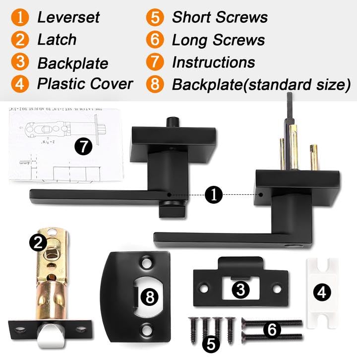 Probrico ergonomic lever length offers comfortable grip and operation.