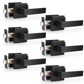 Probrico heavy-duty privacy lever on door for modern bedroom privacy