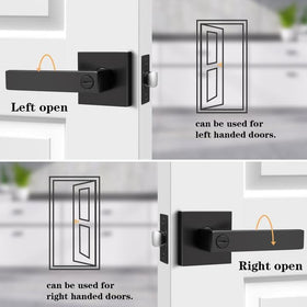 Probrico heavy-duty interior lever designed for high cycle performance.