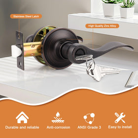 Keyed-alike Probrico lever set enables identical keys across doors