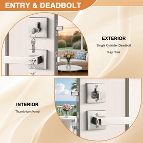 Probrico keyed-alike pack lets one key open both locks.