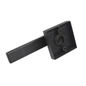 Probrico square lever with 4.84 inch reach for standard door heights