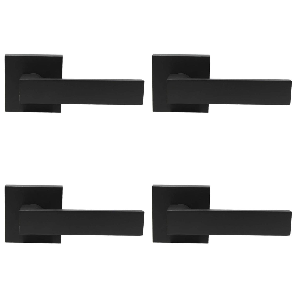 Probrico matte black dummy lever pack ready for interior door upgrades