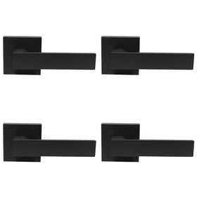 Probrico matte black dummy lever pack ready for interior door upgrades