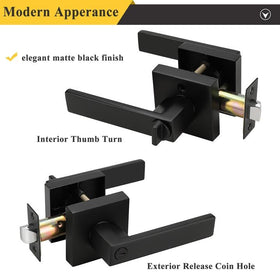 Probrico reversible door handle suitable for left or right handed doors.