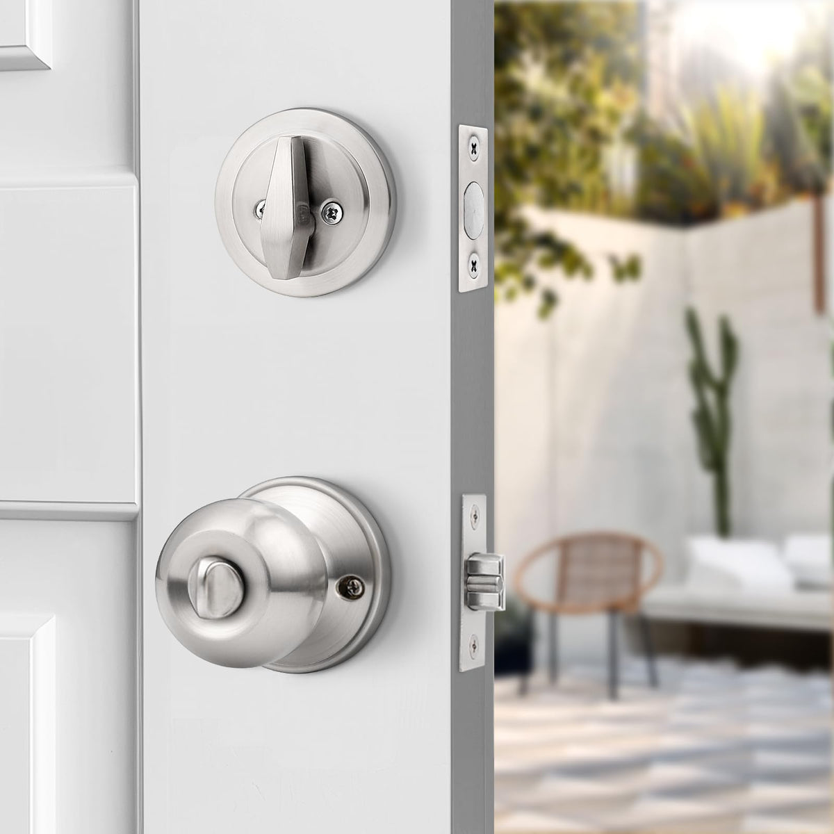 Probrico versatile exterior hardware for modern and traditional doors