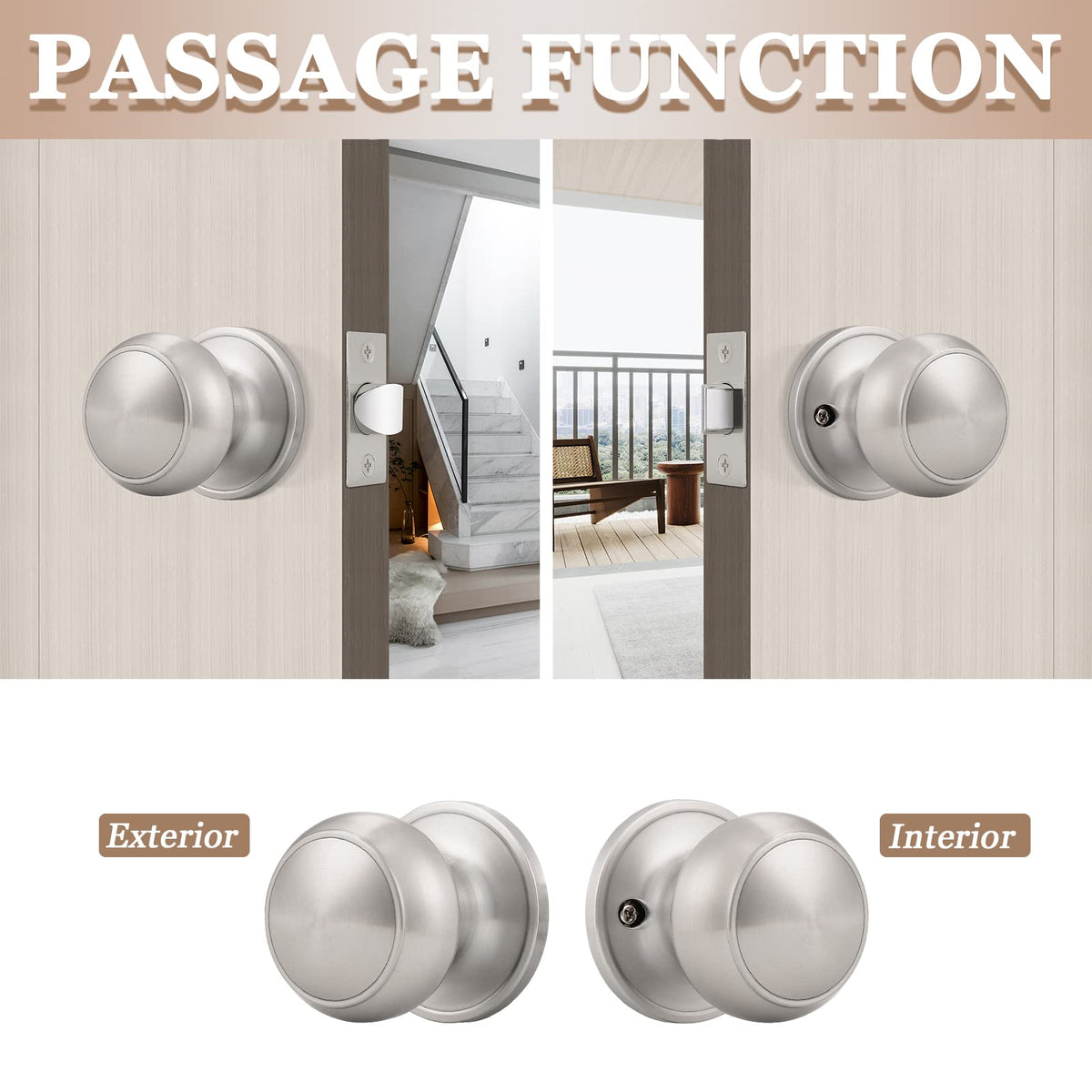 Probrico 10-pack individually packaged knobs for safe bulk replacement.