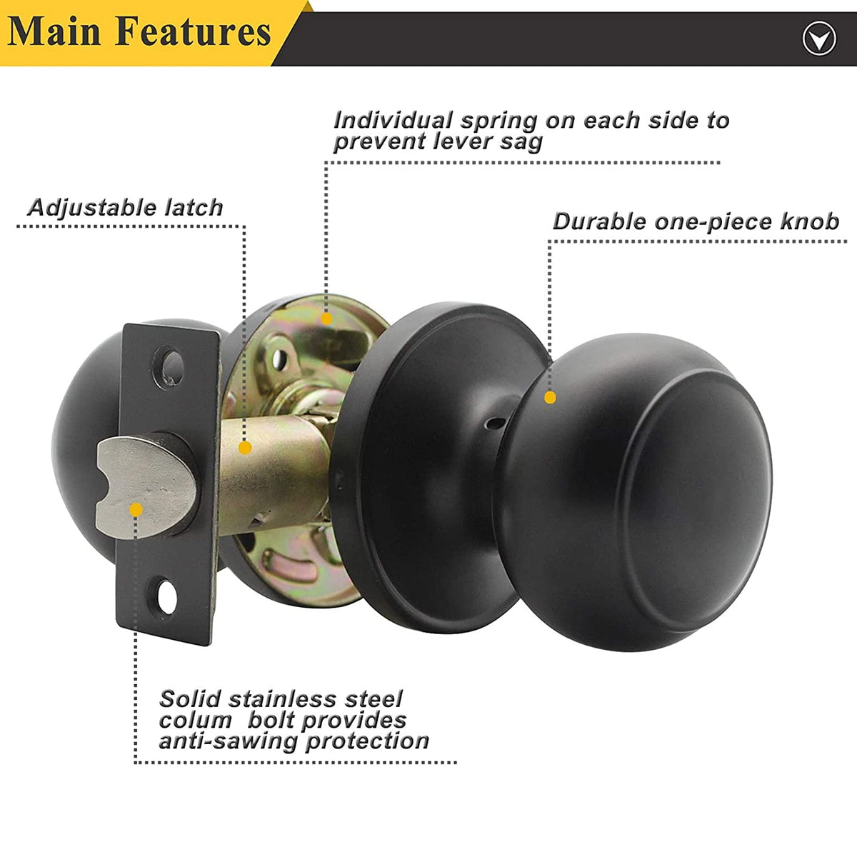 Probrico reinforcement latch designed for daily use and durability