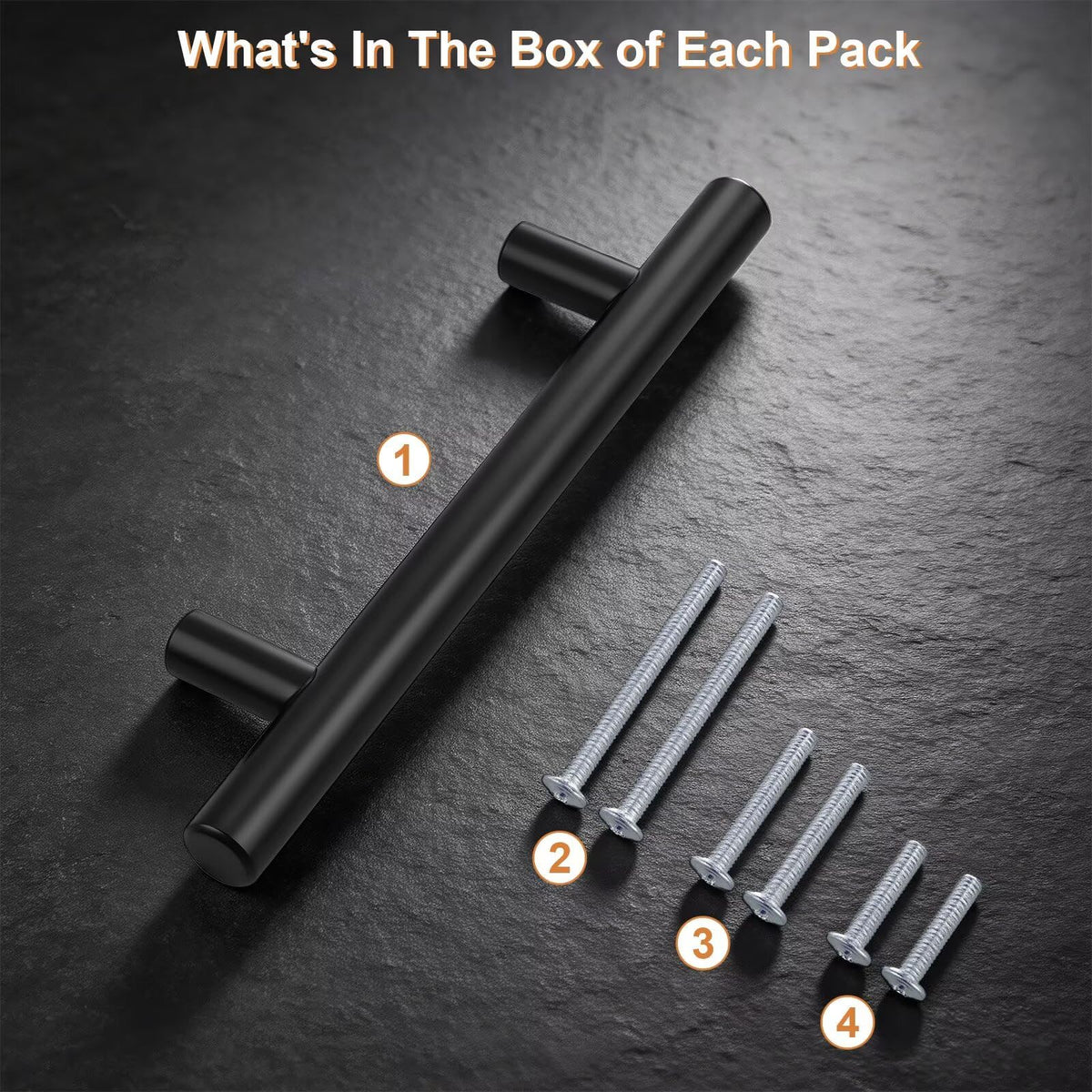 Probrico stainless steel dresser drawer pulls in 6-inch length add sleek closet style.