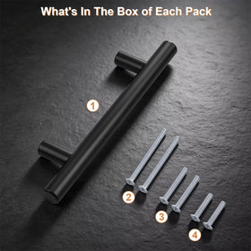 Probrico stainless steel dresser drawer pulls in 6-inch length add sleek closet style.