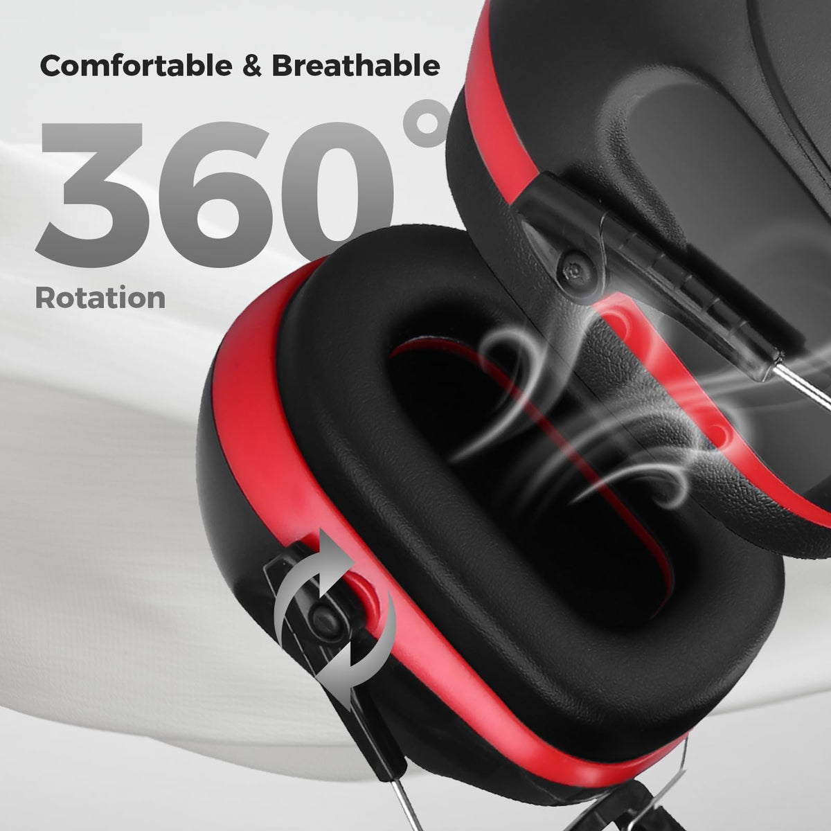 ProCase NRR 28 dB attenuation reduces loud sounds for all ages.