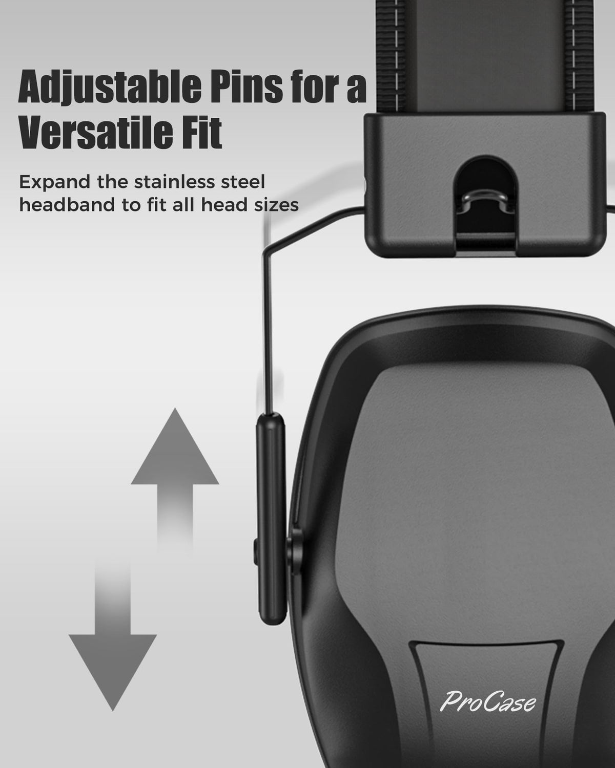 ProCase soft ear cups highlight comfort during long wear
