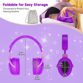 ProCase kids ear cups rotated 270 degrees for a snug fit.