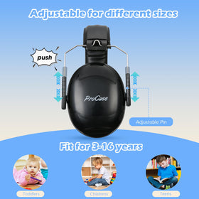 ProCase adjustable headband accommodates growing kids during playtime