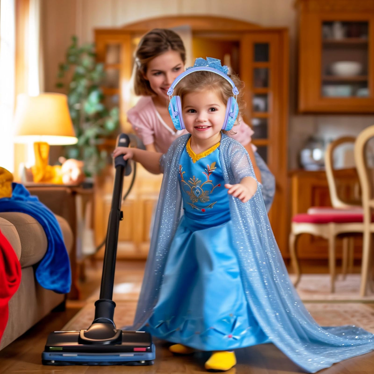 ProCase Kids headphones protect ears during fireworks and events with 24 dB NRR.