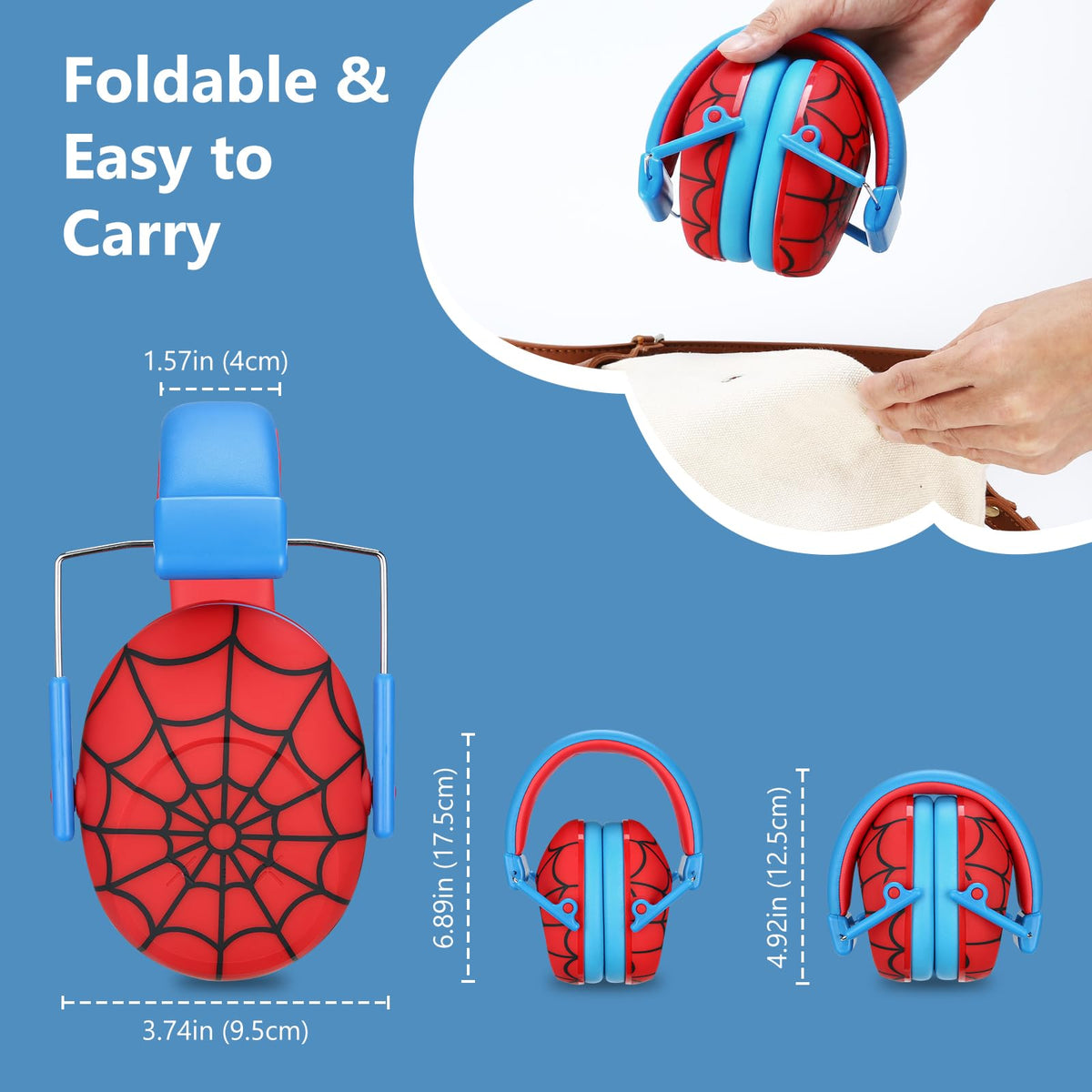 ProCase Kids padded headband delivers gentle comfort during long outings
