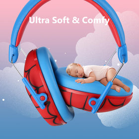 ProCase Kids retractable earcups adapt to various ages for a secure fit