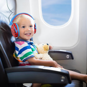 ProCase Kids soft ear cushions provide comfortable, snug wear during travel