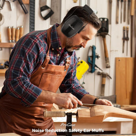 ProCase ear muffs retractable rod feature enabling easy size adjustment.