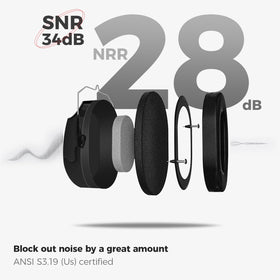 ProCase ear muffs adjustable headband for a comfortable fit