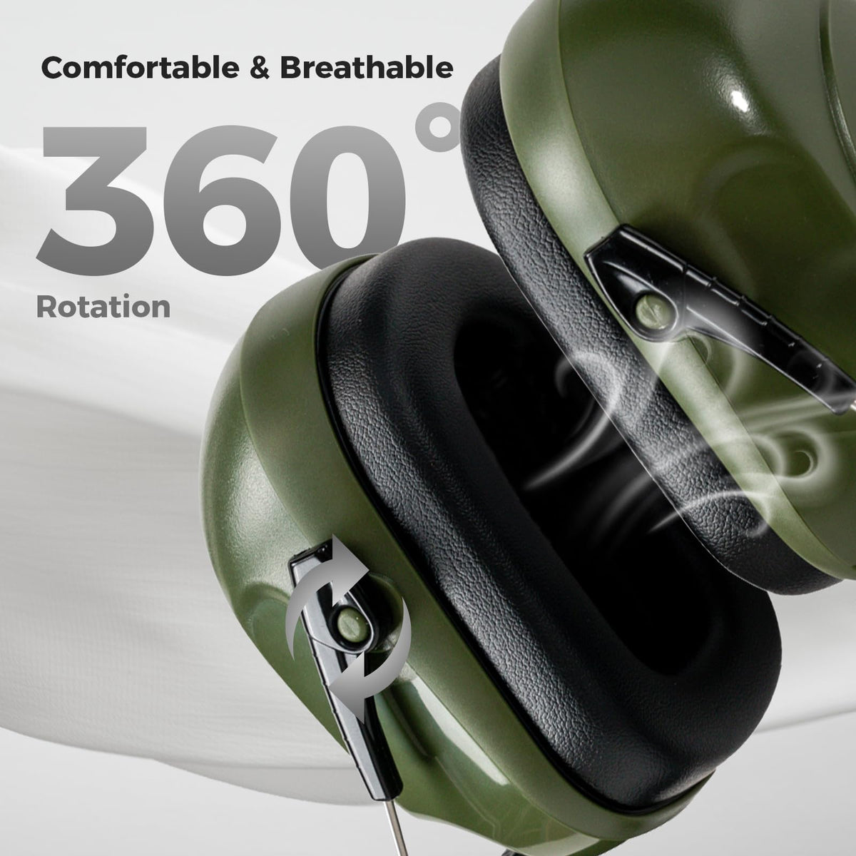 ProCase NRR 28dB and ANSI S3.19 certification indicate strong noise attenuation.